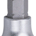 Насадка-бита впресованная в головку 1/4", TORX T20, L = 37 мм KING TONY 203320