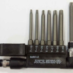 Набор вставок-бит с воротком-битодержателем 1/4", TORX, T10-T40, L = 60 мм, 8 предметов KING TONY 2128PR