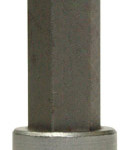 Насадка (бита) впресованная в головку 1/2", HEX, 16 мм, L = 100 мм Jonnesway S09H4316