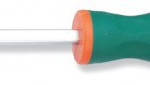 Отвертка шлицевая Slotted 5,5 мм 100 мм, ударная, силовая под ключ Jonnesway D70S5100