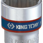 Головка торцевая стандартная 6-гранная 3/8", 07 мм KING TONY 333507M