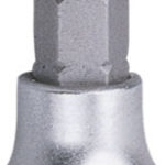 Насадка (бита) впресованная в головку 1/4", TORX T08, L = 37 мм KING TONY 203308