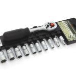 Набор головок шестигранных с трещоткой 1/4", 11 предм.