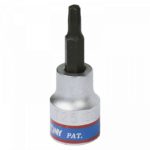 Насадка-бита впресованная в головку 1/2", TORX, T25, L = 60 мм KING TONY 402325